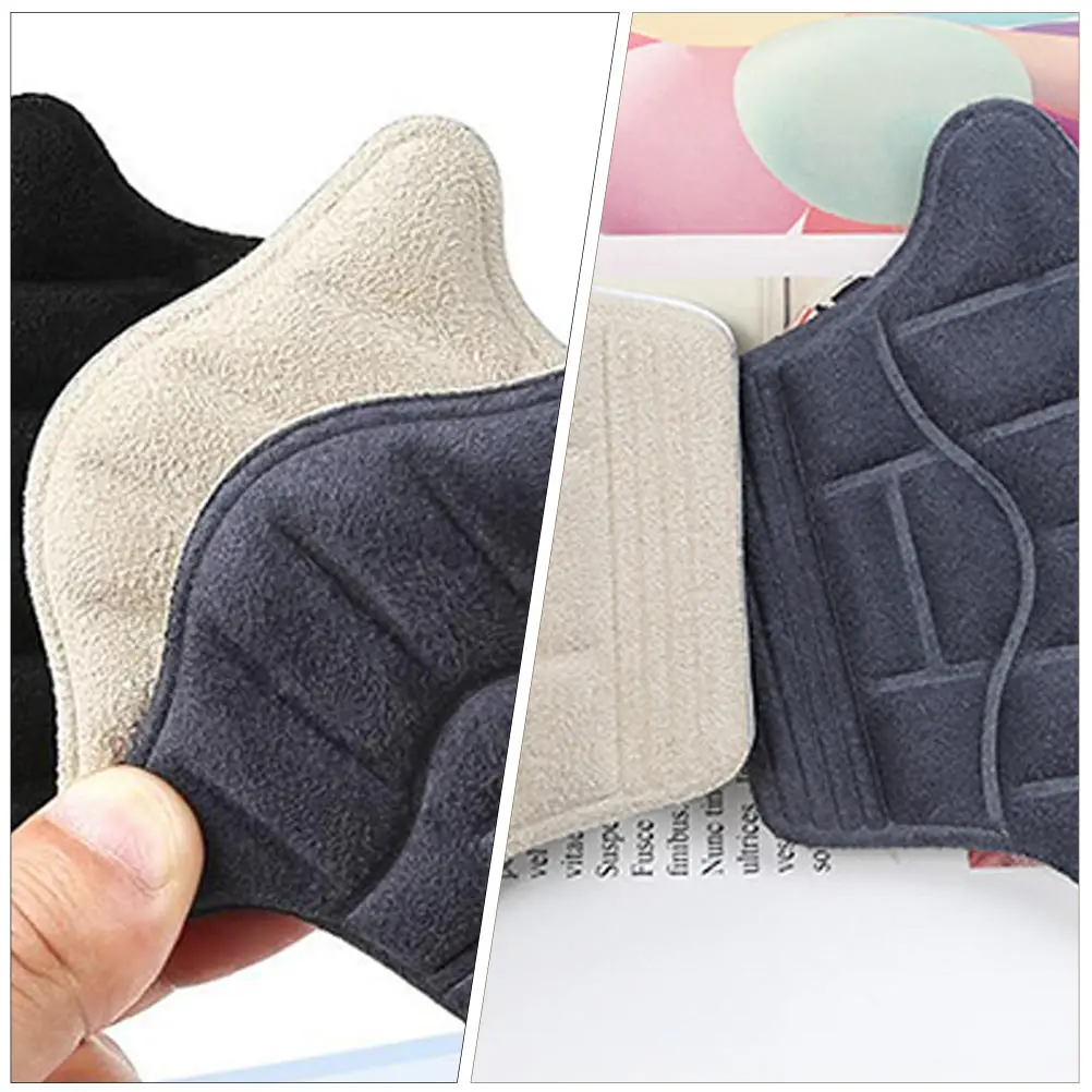 

3 Pairs Anti Chafing Heel Pads Resistant Reusable Breathable Self Adhesive Insoles for Sneakers Shoe Protectors