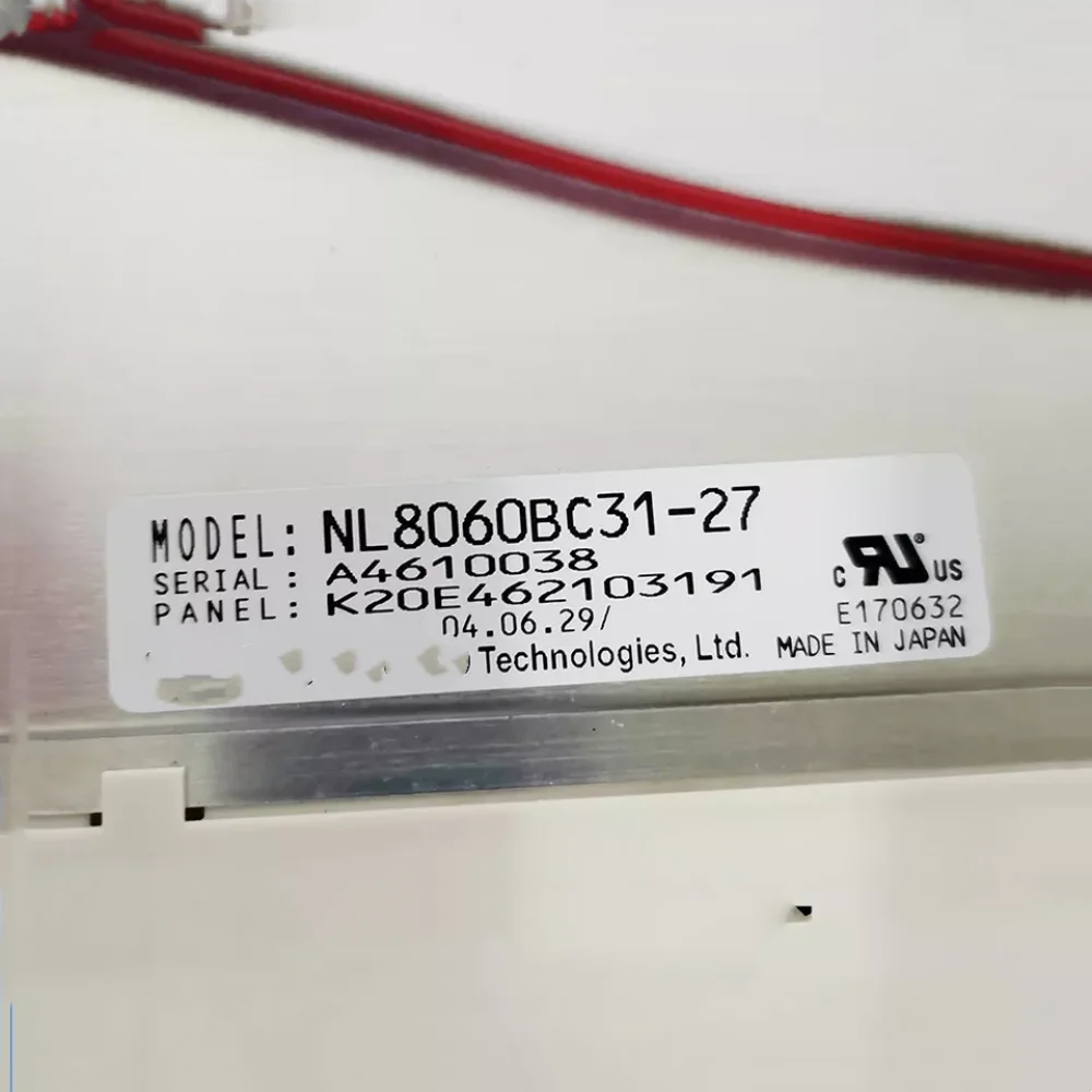 NL8060BC31-27 12.1 Inch Original LCD Display Screen