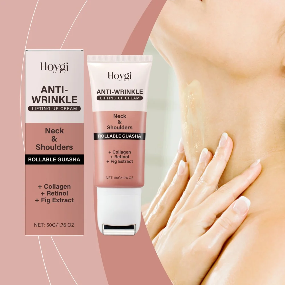

HOYGI Retinol Neck Cream for Acne Removal, Whitening and Anti Aging, Moisturizing Beauty Massage