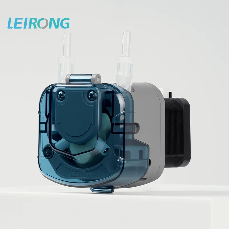 High Pressure Small Mini Micro Peristaltic Pump High Precision For Water Liquid Dosing Gel Grease Transfer Crea
