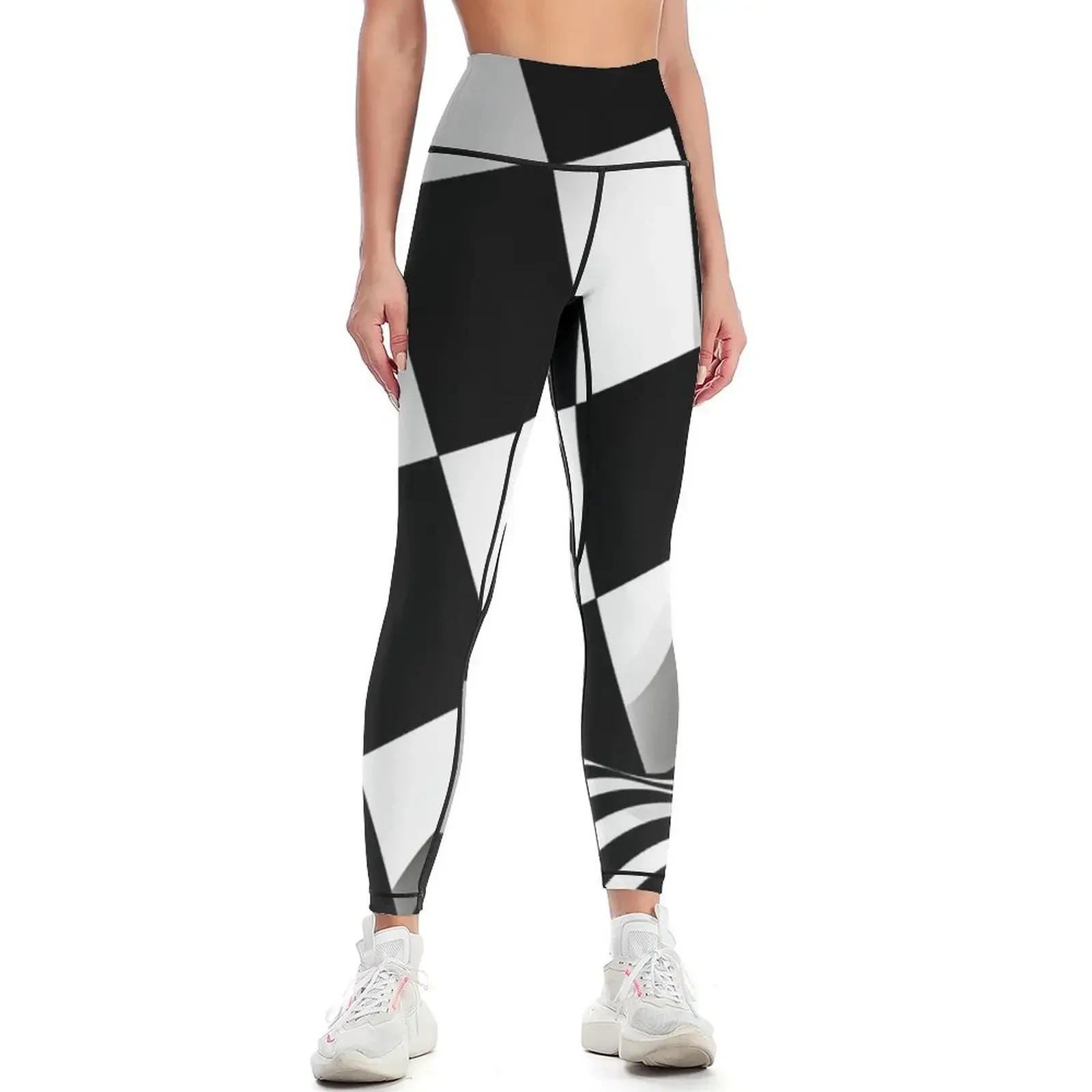 

Op Art | Optical Effects Through Pattern and Line Leggings for fitness sports for push up for physical Womens Leggings