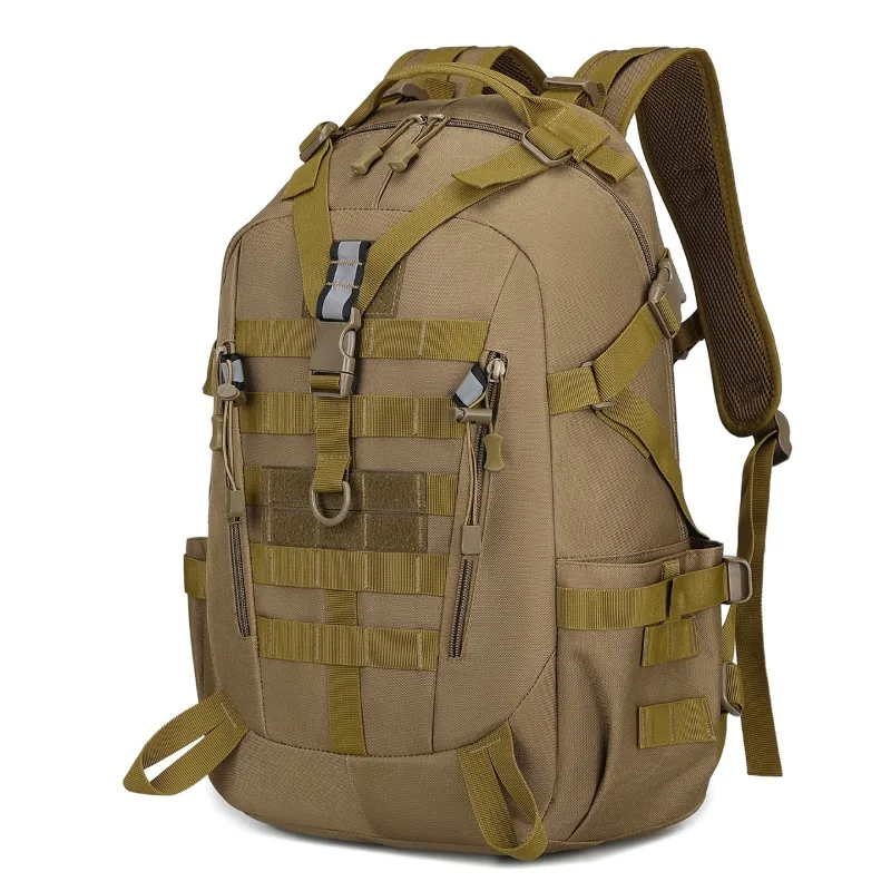 Camouflage Tactical Backpack, Large Capacity Rucksack for Hiking, Camping, Travel and Outdoor Sports