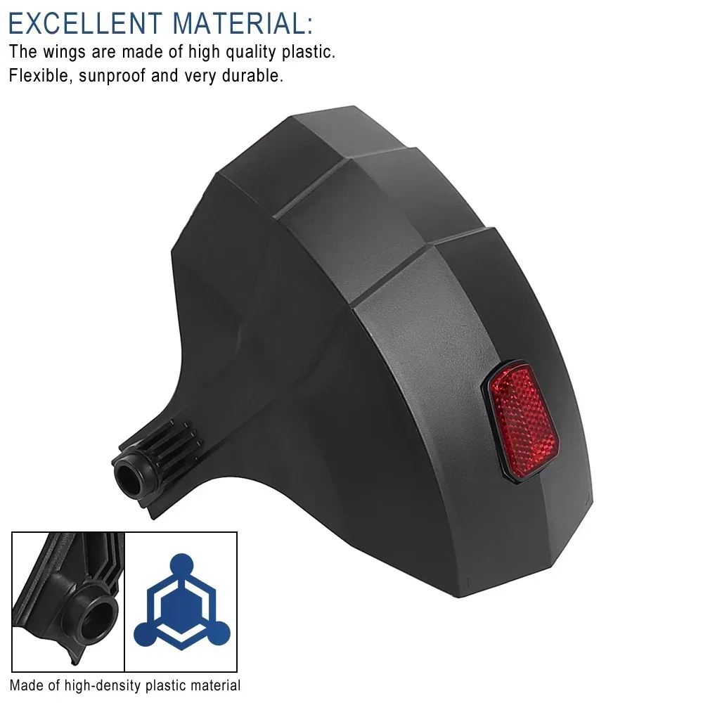 Hinterer Kotflügel für Kukirin G2 G3 G4 G2 Ultra Reflektor Elektroroller Hinterrad-Schutz Ersatzteile Zubehör – Detail 3