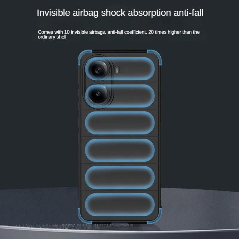 حافظة سيليكون مرنة ذات ملمس ناعم لهاتف Xiaomi Poco X7 Pro 5G غطاء حماية مقاوم للصدمات Fundas Coque