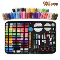 Sewing Kits DIY Multi-function Box Set for Hand Quilting Stitching Embroidery Thread Accessories Kits Punch Needle Tools