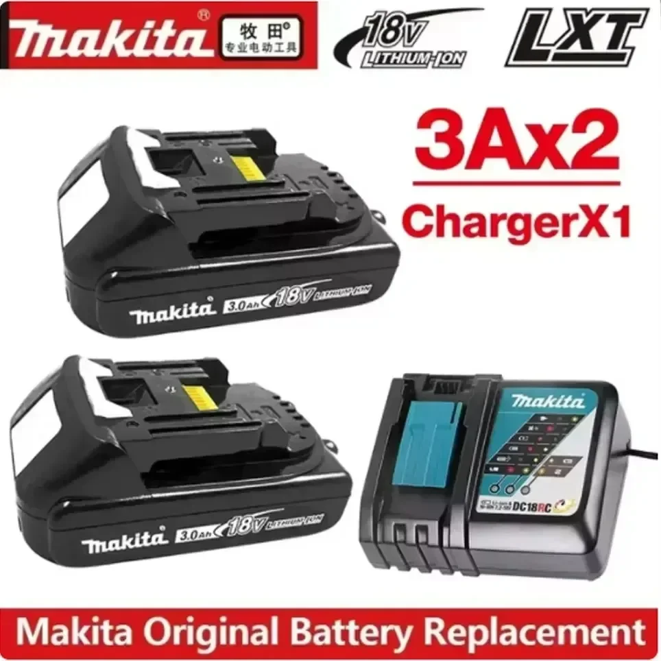 Originele Makita 9.0Ah voor Makita 18V Batterij BL1830B BL1850B BL1850 BL1840 BL1860 BL1815 Vervangende Lithium Batterij