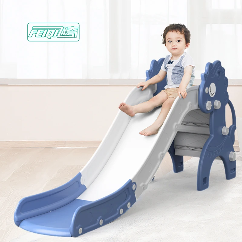 

Multi-Color Kids Slide Plastic Indoor Baby Play Slides for Toys Sliding