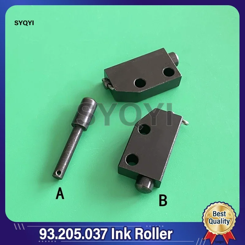Heidelberg 102 Printing Machine Ink Roller Plate Top Block Worm Iron Block Seat 102 Ink Roller Top Needle Top Block 93.205.037