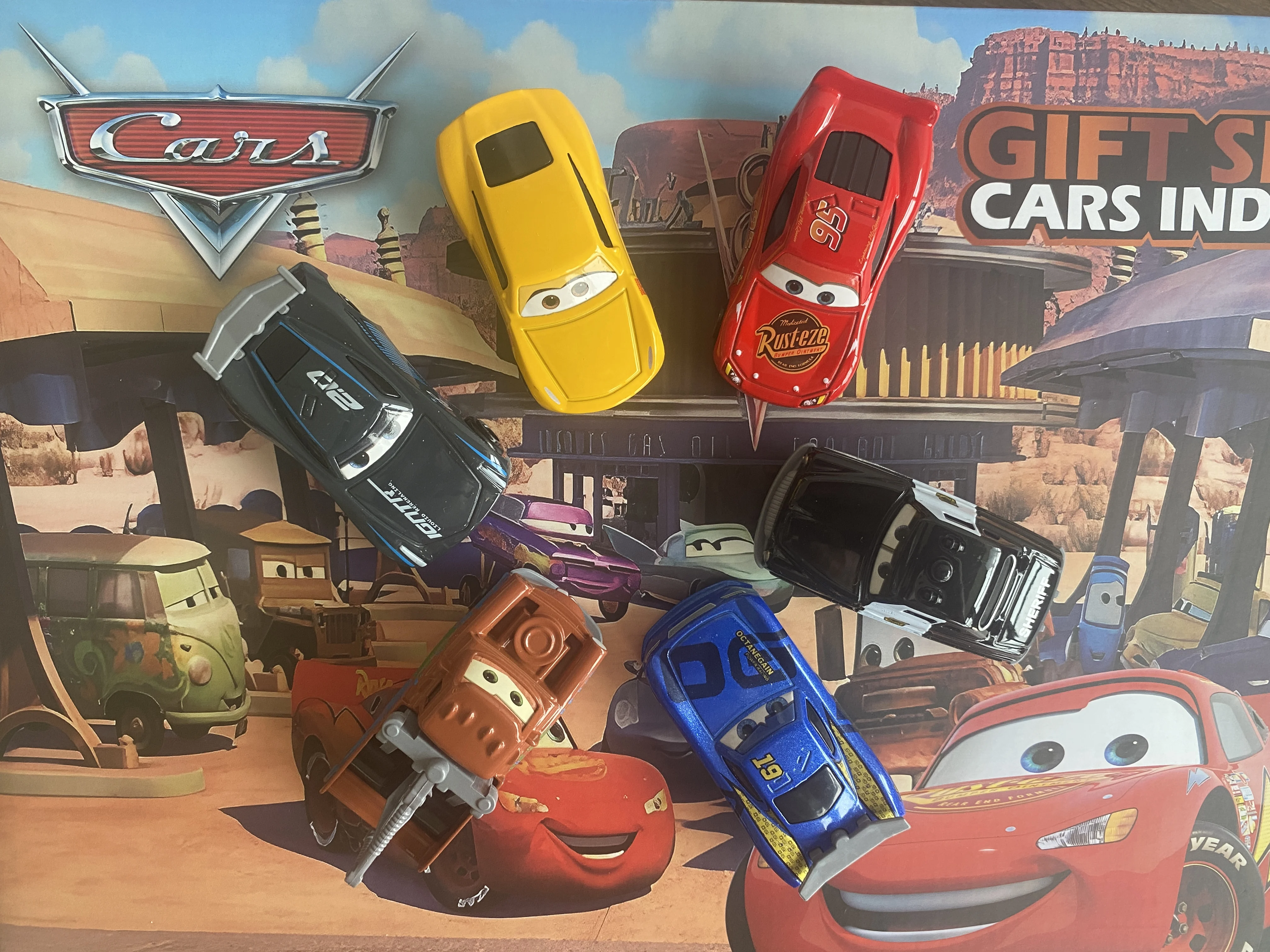 6 قطعة سيارات ديزني بيكسار 3 2 لعبة الإنزلاق سيارة صغيرة جاكسون العاصفة البرق ماكوين ماتر كروز راميريز مجموعة الأطفال هدية عيد ميلاد