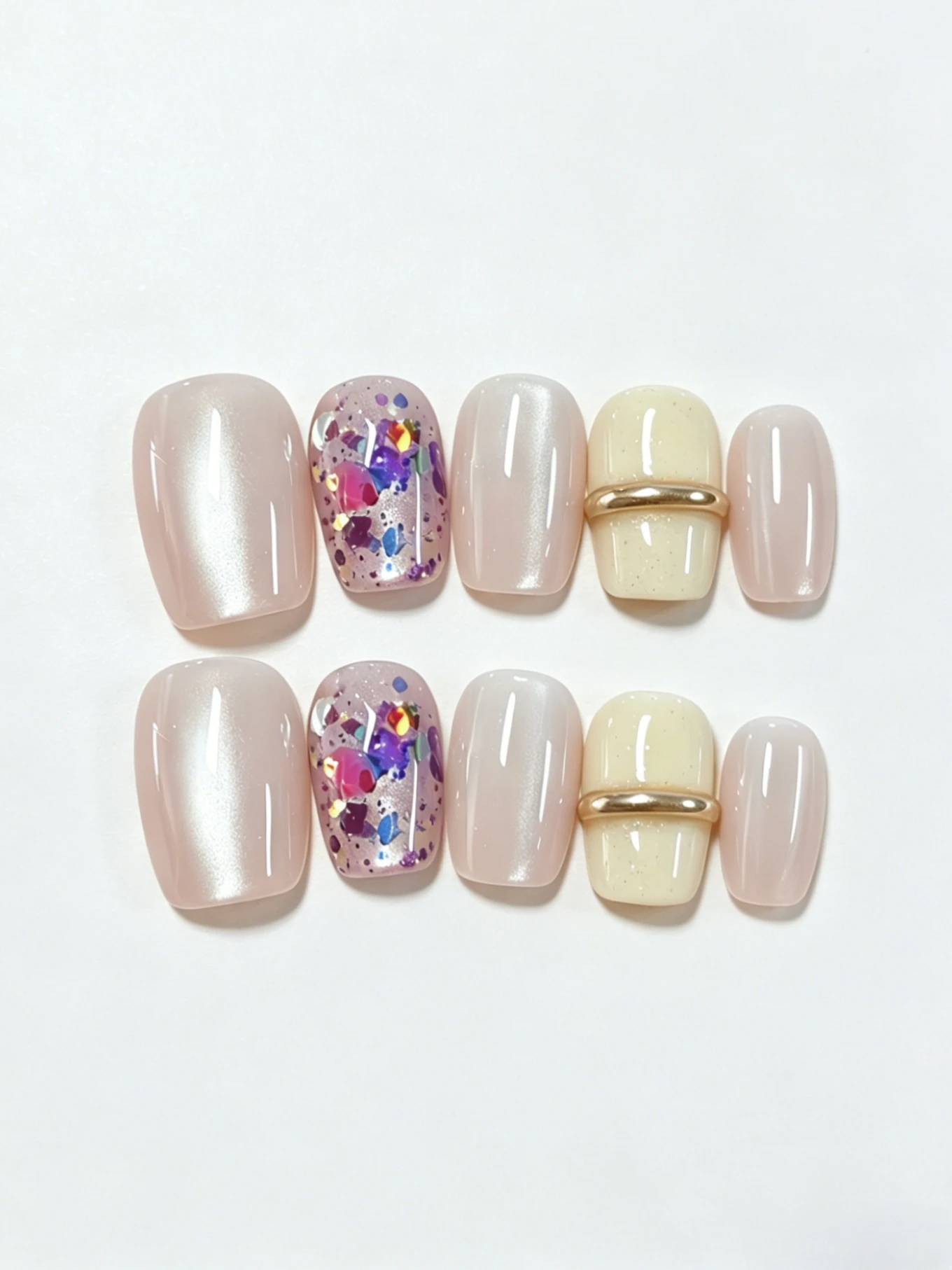Conjunto de 10 Unhas Postiças - Luxury Lifestyle Rich avaliação e preço
