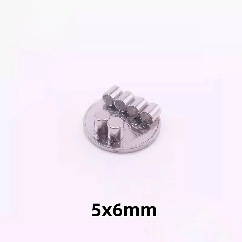 5x6mm Round Strong Magnets 5mmx6mm for Organizing Memos, Photos, and DIY on Fridges and Cabinets 5*6mm