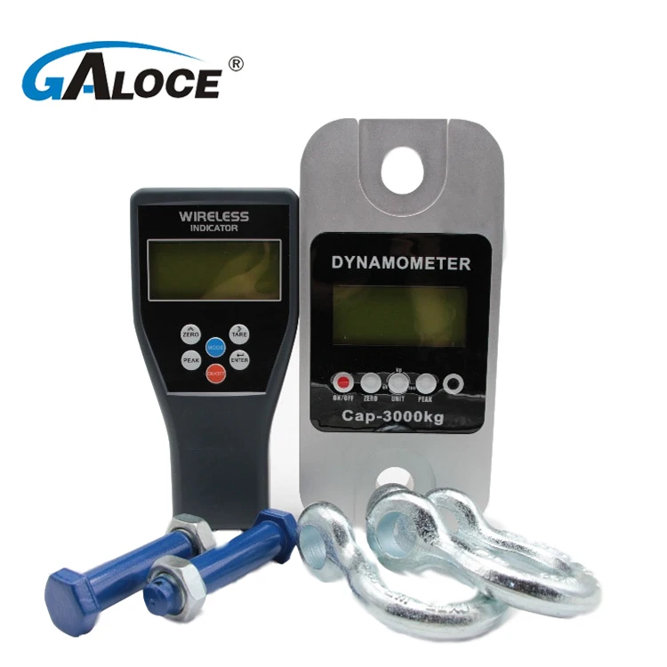 Hot Selling GWD200 10 Ton LCD Digital Wireless Dynamometer