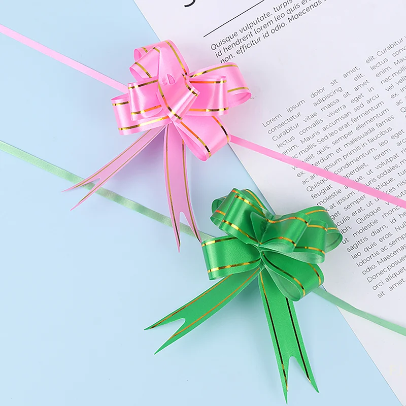 [YU] 20 Stück Band Zugbögen Geschenk Knotenband Hochzeitsgeschenk Dekoration Geschenkverpackung Schleifen Verpackung Auto Dekor