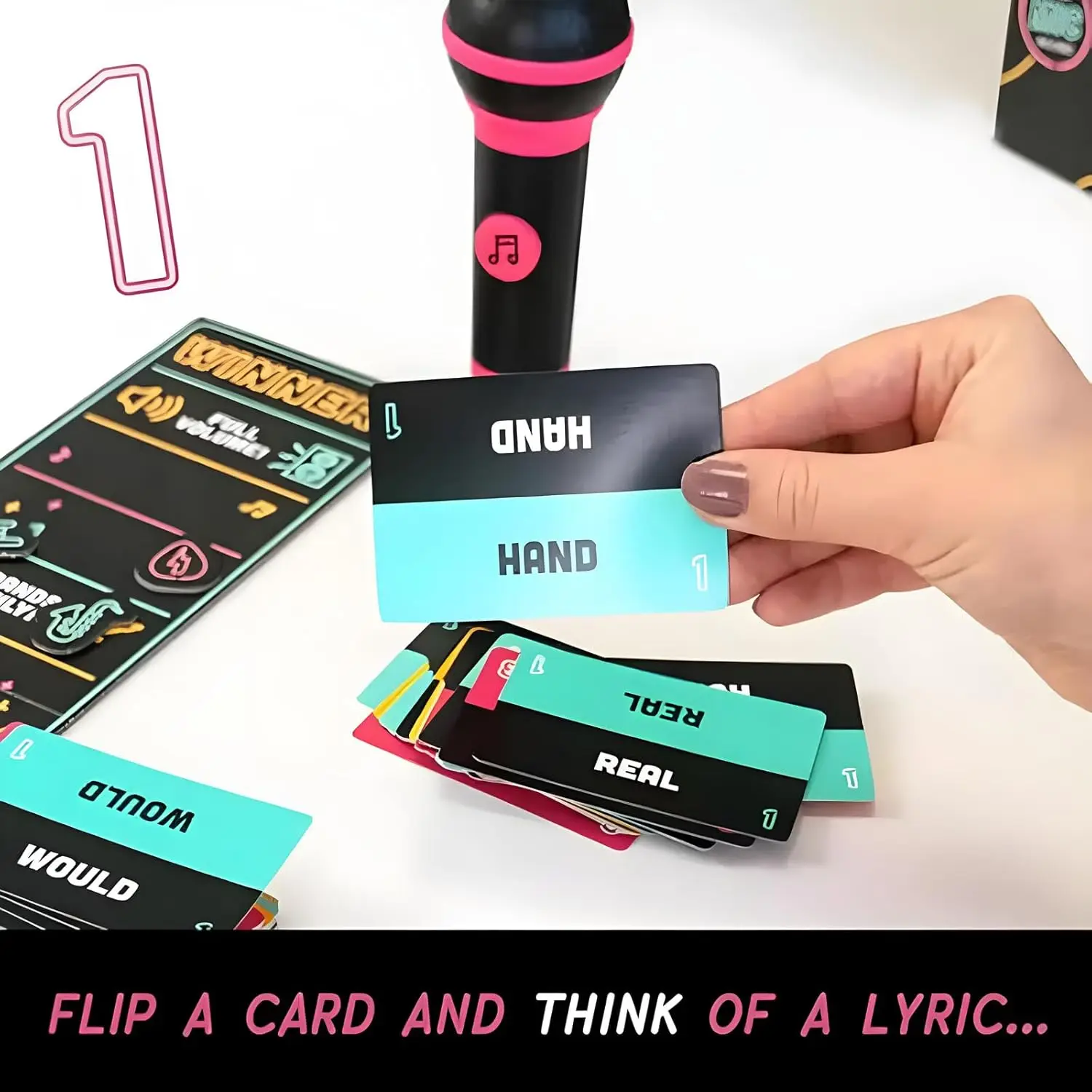 HOT Grab The Mic Game,Grab The Mic Party Game,Lucky Egg Exciting Drop The Mic Game,2-10 Players Board Game for Bad Singers Party