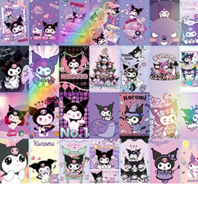 124 قطعة/المجموعة/مجموعة بطاقة سانريو كورومي الجديدة لومو شخصيات كوميدية HD Photocard مجموعة كوسبلاي هدية #3