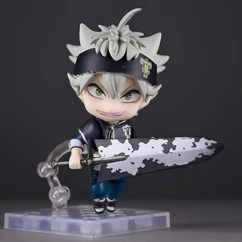 Figura Nendoroid 2659 de Asta de Black Clover, Anime, con Rostro Intercambiable, Modelo Coleccionable de PVC, Adorno para Escritorio, Juguete, Muñeca, Regalo