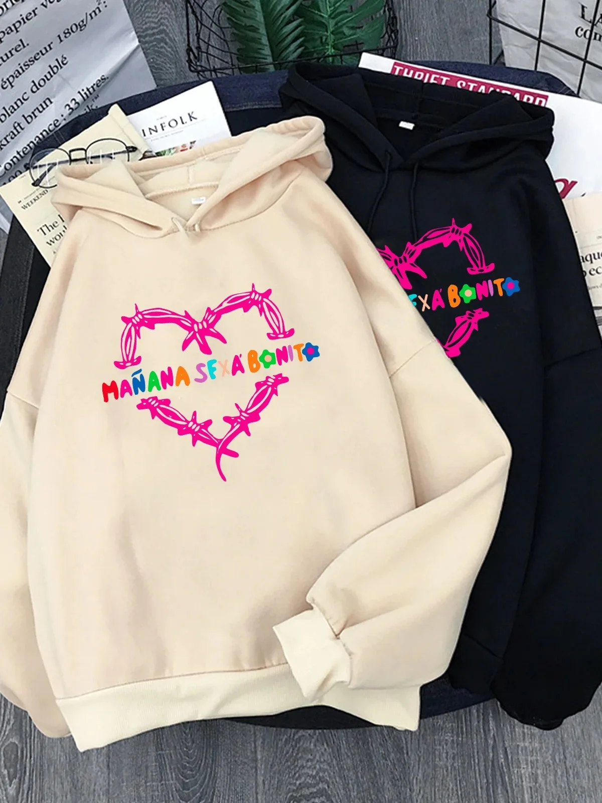 Karol G Mana Sera Bonito With Hearth Hoodie Trendy Retro Music Sweatshirt Manana Sera Bonito Cute Karol G Hoodie Sweatshirt