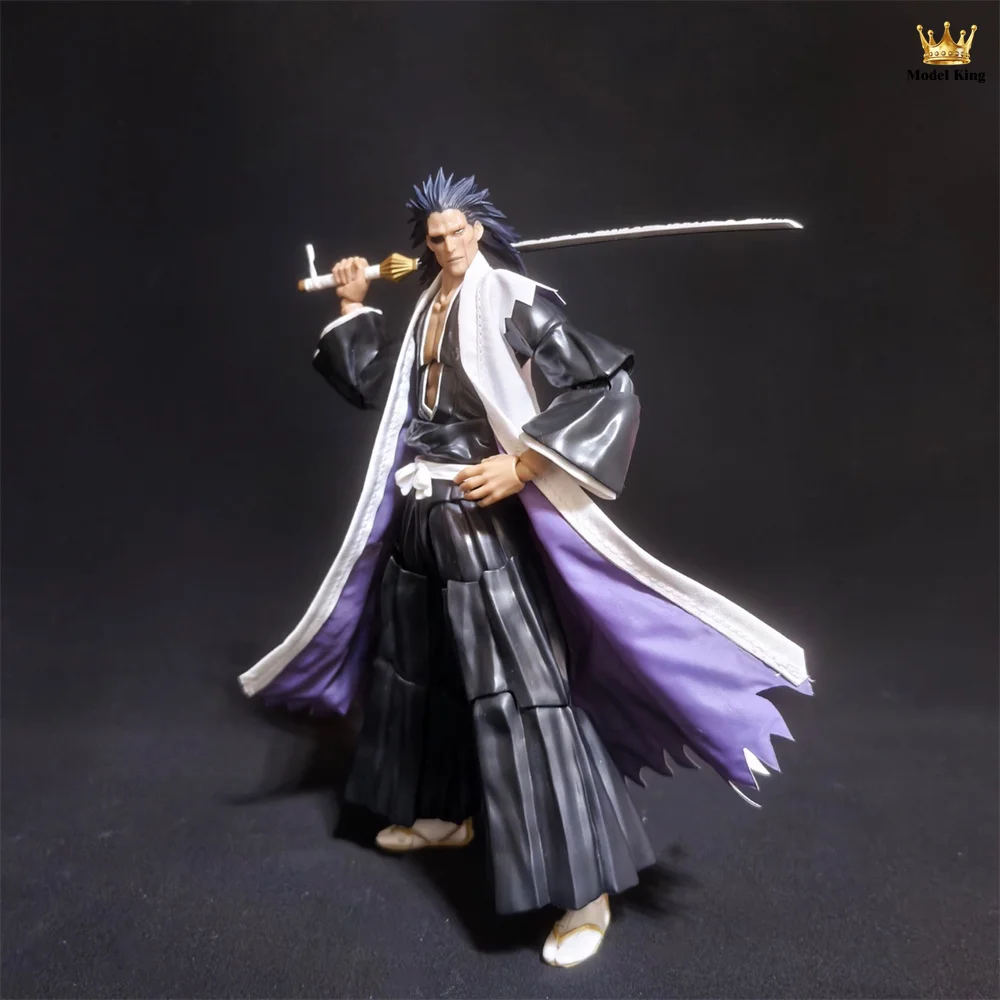 Handsome 1/12 Scale Classic Comic Book Characters Zaraki Kenpachi Windbreaker Cloak Accessories Fit shf Action Figures Body