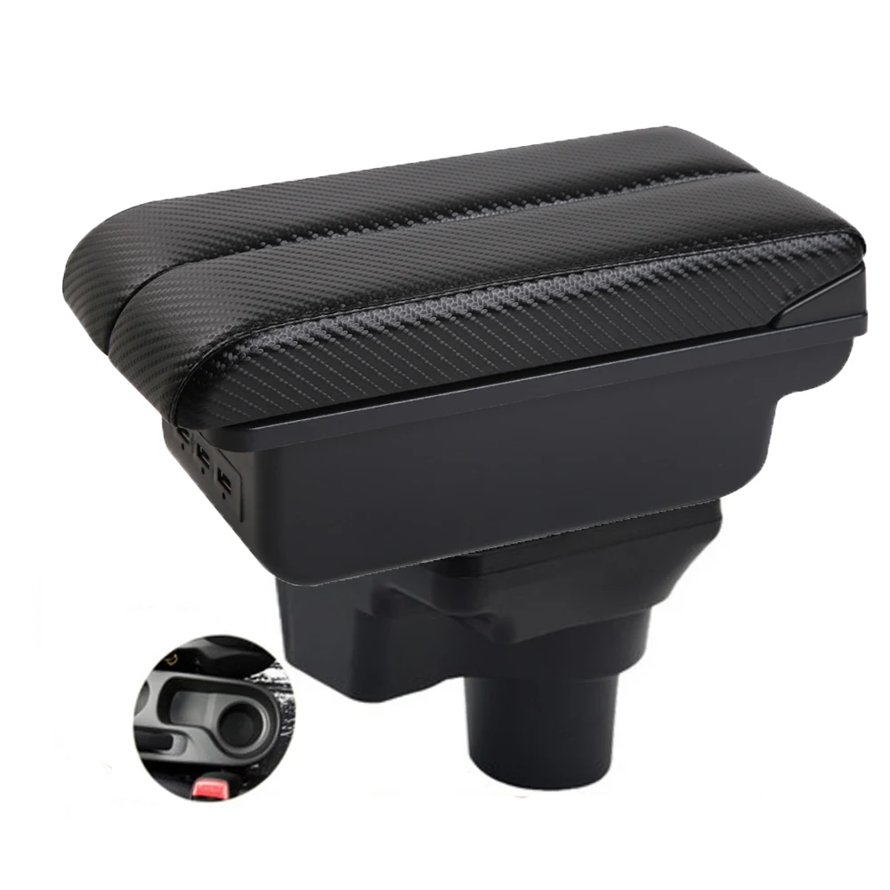 

Автомобильный подлокотник Hyundai 17k2 Solaris 2 Accent Verna KIA Rio 4 X-line, чехол для хранения центральной консоли, поддержка локтя водителя, подлокотник