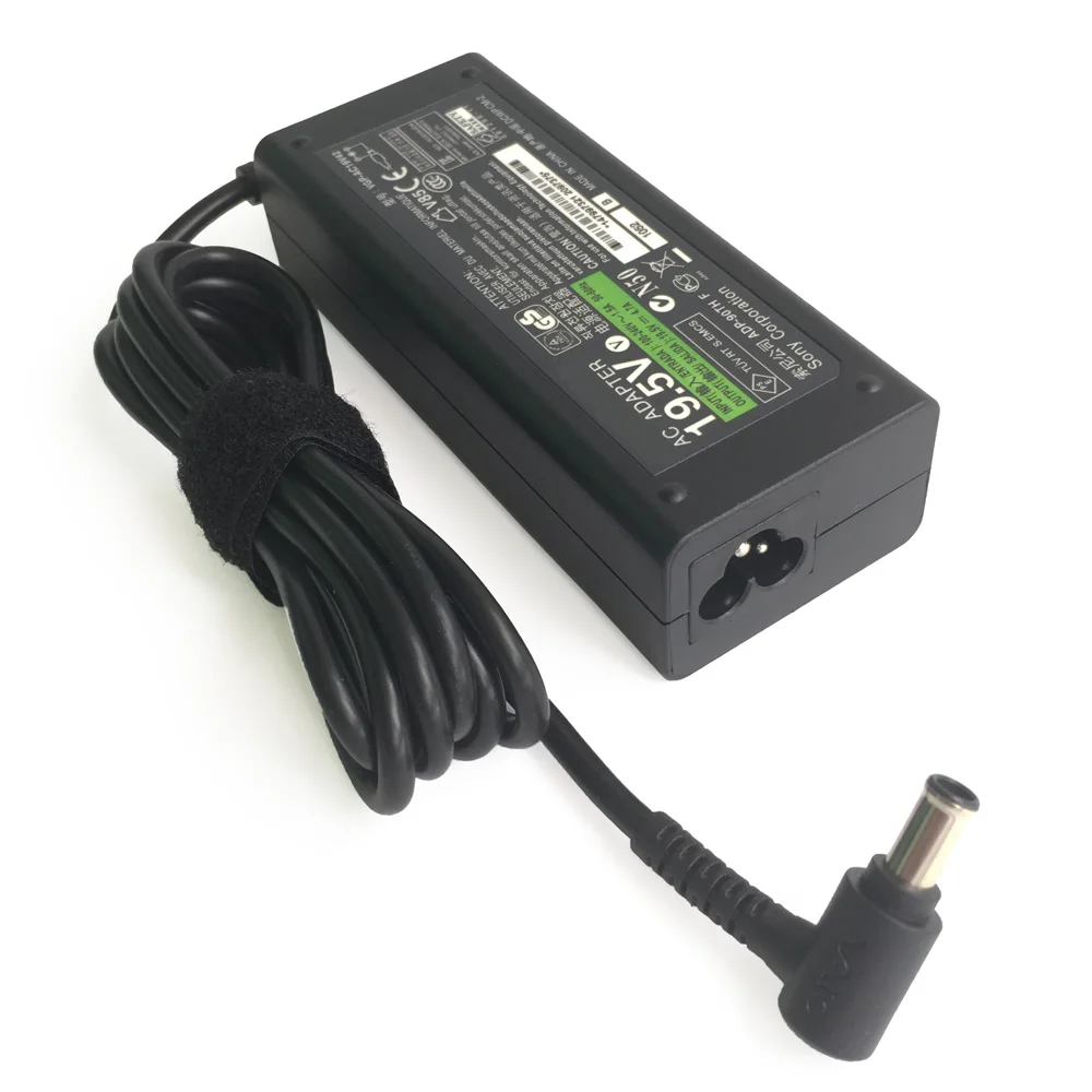 الأصلي 19.5 فولت 4.7A 90 واط التيار المتناوب محول شاحن لسوني VAIO VGP-AC19V42 PCG-21313L PCG-31311L محمول التيار الكهربائي