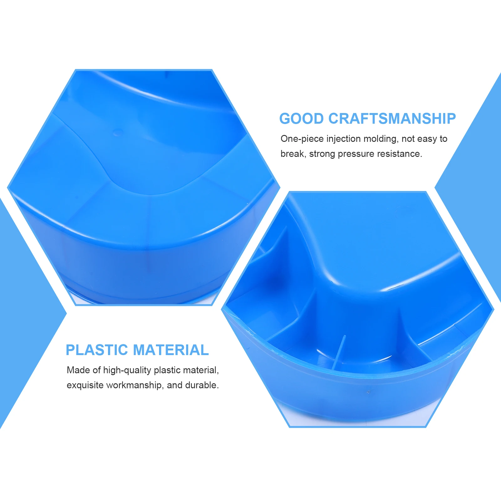 

Portable Thickened Bedpan for Elderly Blue Adult Potty Durable Plastic Ergonomic Design No Leakage Compact Storage Easy Carry