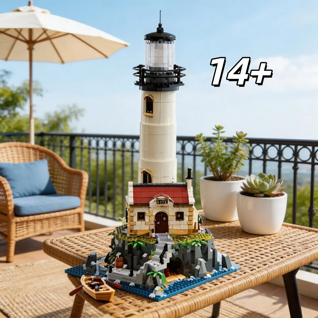 

Новый конструктор-модель маяка 2026 года, набор MOC, коллекционная настольная декорация для взрослых, рождественский подарок