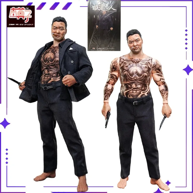 MOZ STUDIO Original Authentic MSAF002 1/6 Jidao Evil Horse Lord/Ma Dong Seok/Don Lee Mobile Soldier Doll Model Handmade Toy Gift