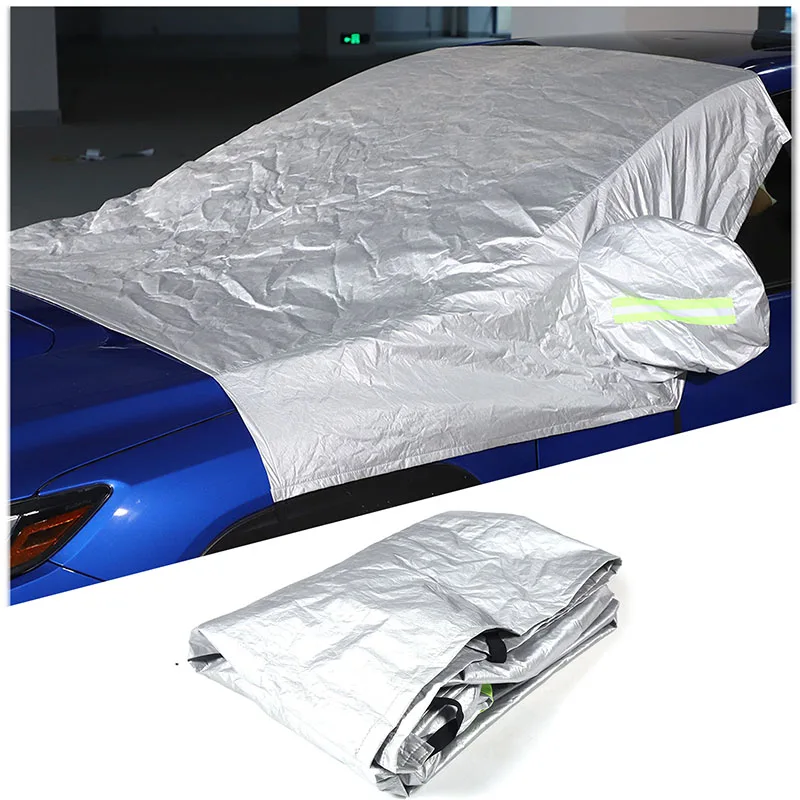 

For Subaru WRX 2022-2025 Polyester Taffeta Silver Car Special Snow Shield Car Cover Sun Shade External Protection Accessories