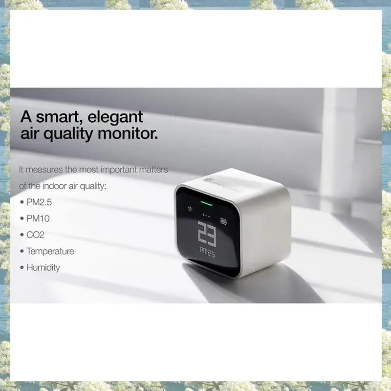 New-Air Detector Lite Retina Touch IPS Screen Touch Operation Pm2.5 Mi Home APP Control Air Monitor Work For  Homekit Durab