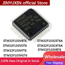 5Pcs STM32F100C8T6B STM32F100CBT6B STM32F101C8T6 STM32F101CBT6 STM32F103C6T6A STM32F103C8T6 STM32F103CBT6 STM32F100 STM32F103