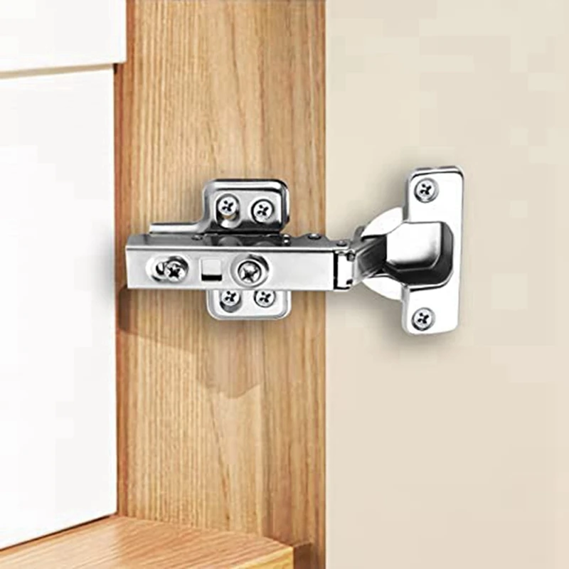 8-Pack Door Opening Cabinet Furniture Hinge Angle 110° With Hydraulic Spring, Cup Hinge, Removable