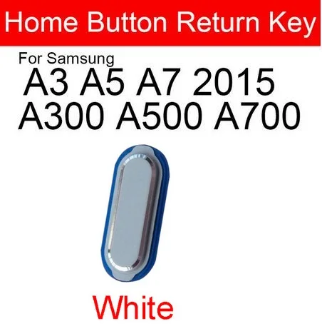 Home Return Key Button For Samsung Galaxy A3 A5 A7 2015 2016 A310 A300 A500 A700 Menu Return Key Recognition Button Repair Parts