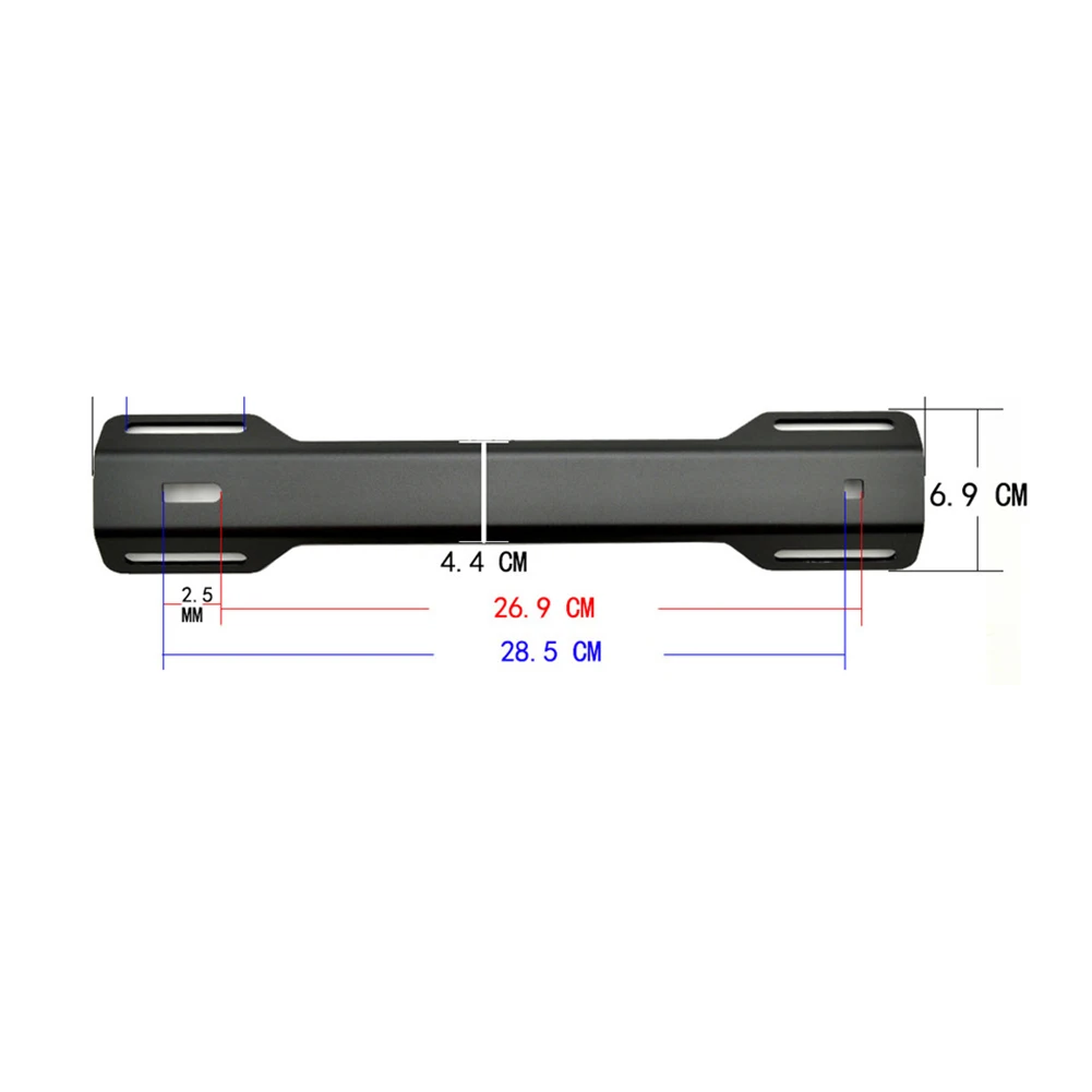 New Scuba Diving Single Tank Adapter Backplate 350x69x3mmGas Cylinder Fixing Bracket Anti-corrosion Wear-resistant Accessories