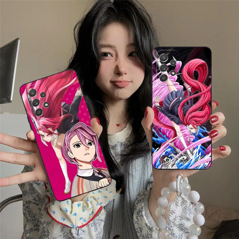 

Чехол для телефона Dandadan Aira Shiratori для Samsung Galaxy A73 72 71 70 56 55 54 53 52 36 35 34 23 16 15 5G Цветной защитный чехол