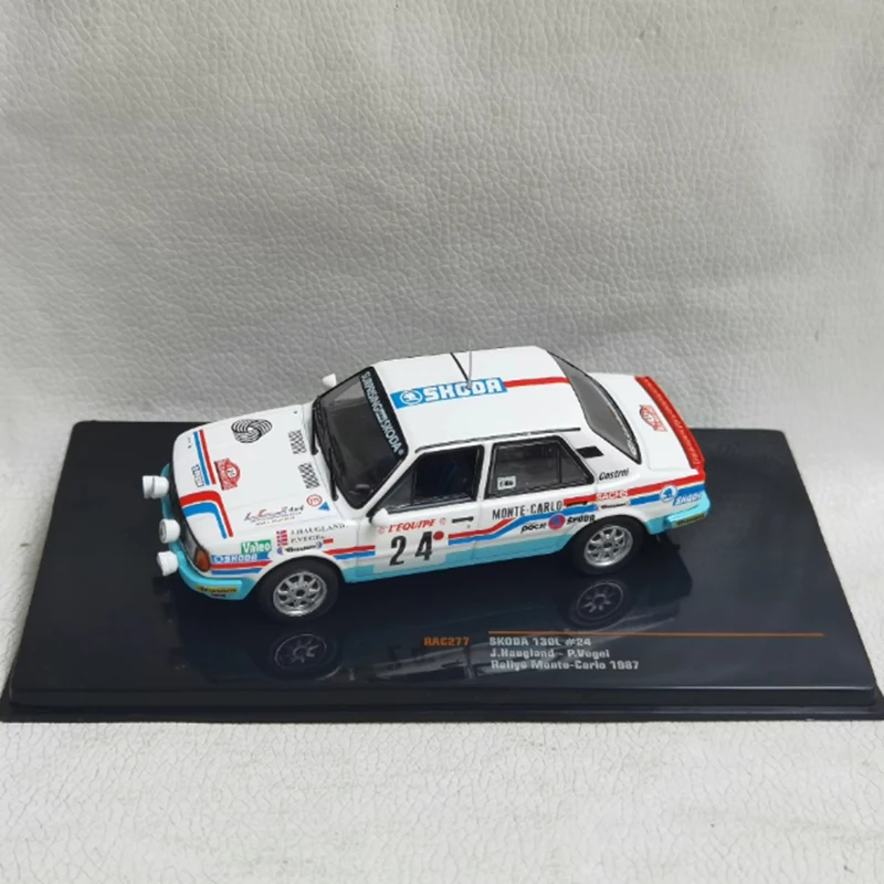 

IXO 1/43 Scale 130L #24 1987 Alloy Simulation Car Model Static Collection Decorated Holiday Gifts Toys Souvenir Gift