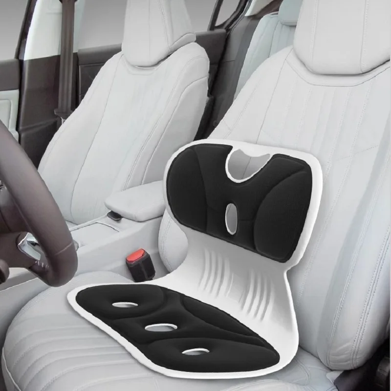 Waist Pad Office Memory Sponge Breathable Long Sitting Without Tiring Home/Outdoor Back Posture Correction Pad