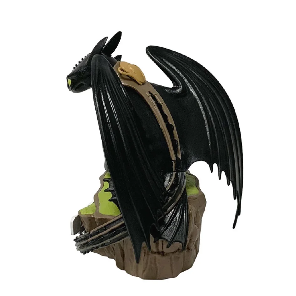 الوحش المملكة التنين ترويض ماستر ليلة الشر ديناصور بلا أسنان الصبي بلا أسنان دمية صبي نموذج سطح المكتب زخرفة لعبة عصرية هدية