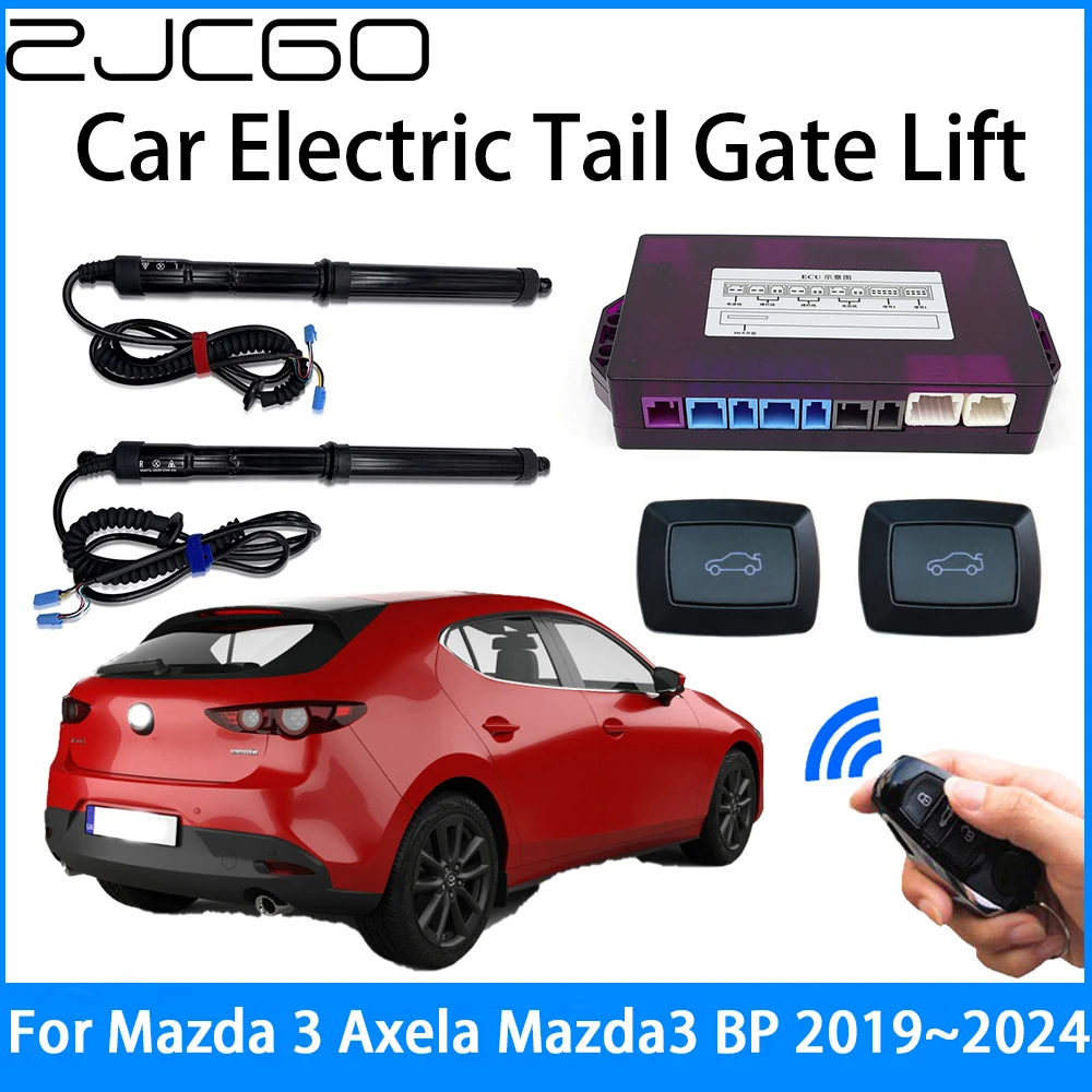 

ZJCGO Power Trunk Electric Suction Tailgate Intelligent Tail Gate Lift Strut For Mazda 3 Axela Mazda3 BP 2019–2024