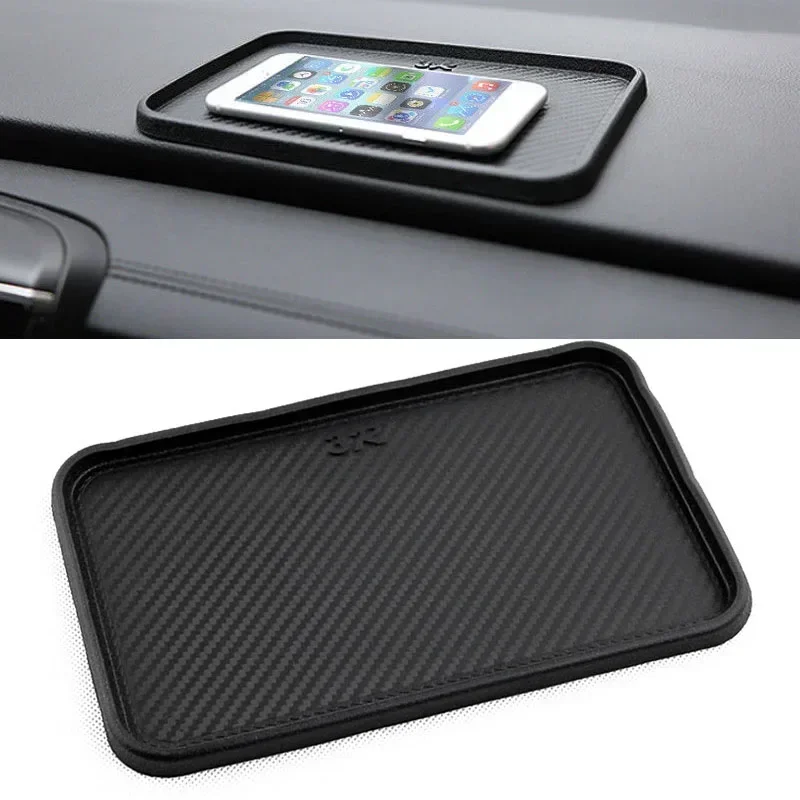 1 Pcs Universal Car Dashboard Non Slip Grip Sticky Pad Phone Holder Mat Anti-skid Silicone Mat Car Mat Car Interior Accessories