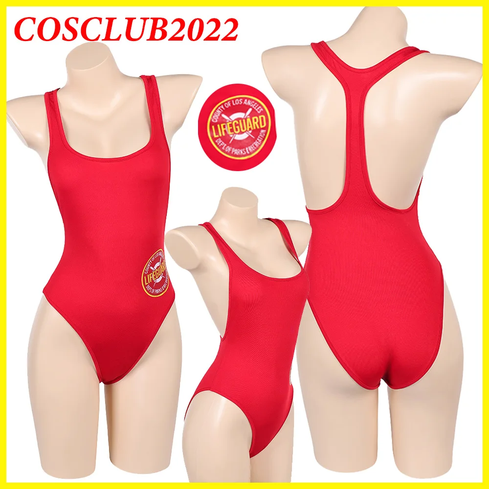 

Baywatch C.J. Паркер косплей красный комбинезон 1989 ТВ купальник бикини женский костюм купальники карнавальный Хэллоуин наряд костюм для вечеринки