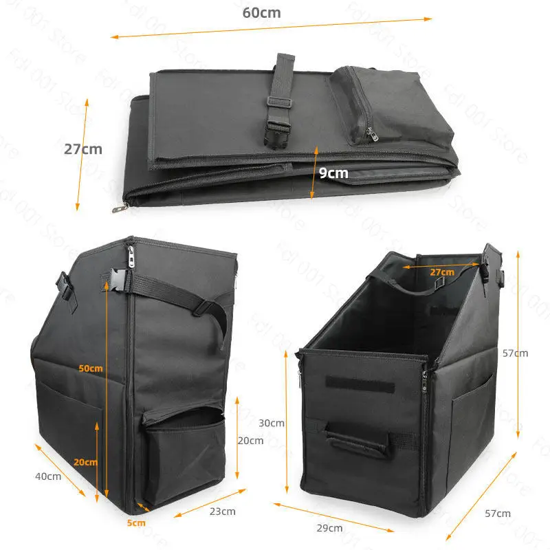 Car Trunk Transport Large Storage Portable Folding Bike Storage Box For Bicycle Storage Dustproof Box Waterproof - view 5