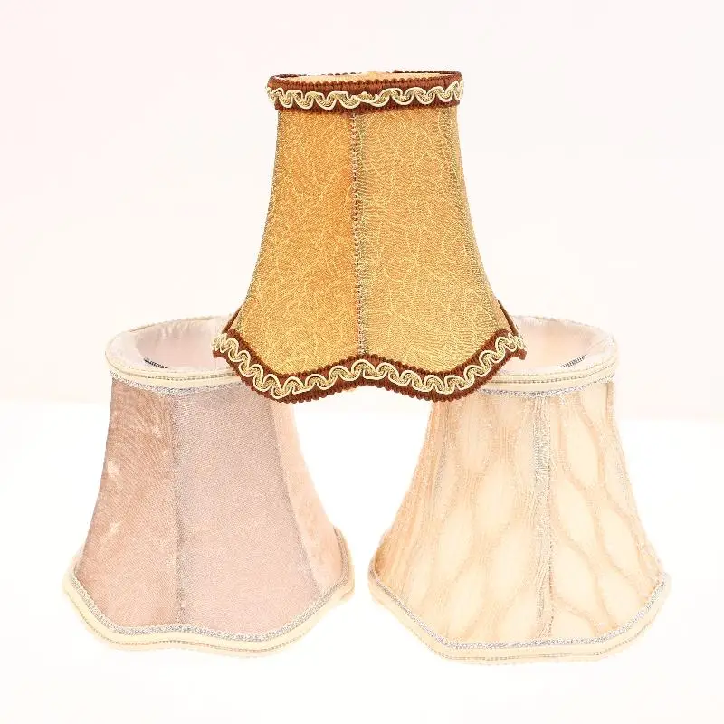 

Household Chandelier Lampshade Shell Cover Fabric Lampshade Decoratice Lamp Shade For Candle Crystal Chandeliers/wall Lamps