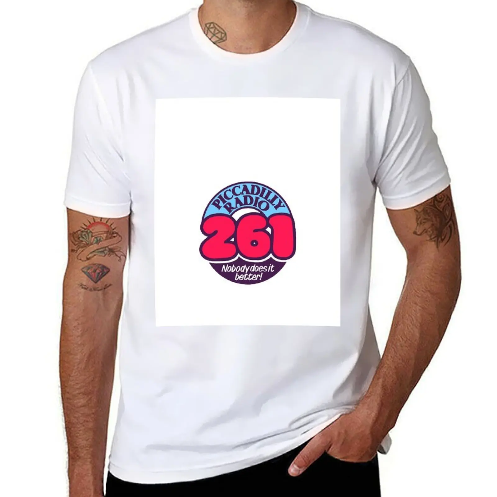 

Piccadilly Radio Manchester T-Shirt man t shirts for men man t shirts cotton T-Shirt