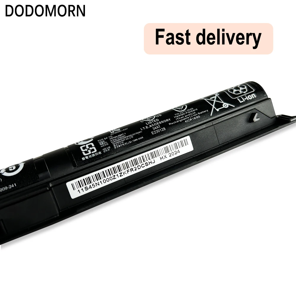 DODOMORN-batería KI04 para ordenador portátil, pila para HP N2L84AA TPN-Q158 Edición Especial 15-an005TX 15-ab292nr 14-ab000 17-g000 800049-001 41WH