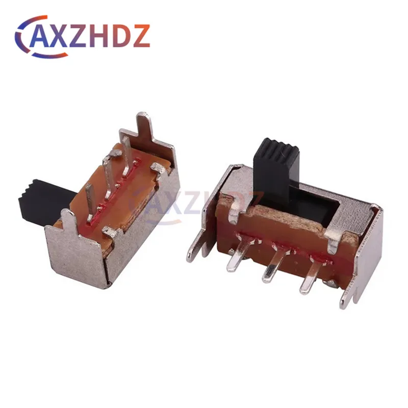 20PCS SK12F14VG3 VG4 VG5 VG6 2 Position 1P2T PCB Panel Angle Horizontal Slide Power Toggle Switch Handle High 3/4/5/6mm