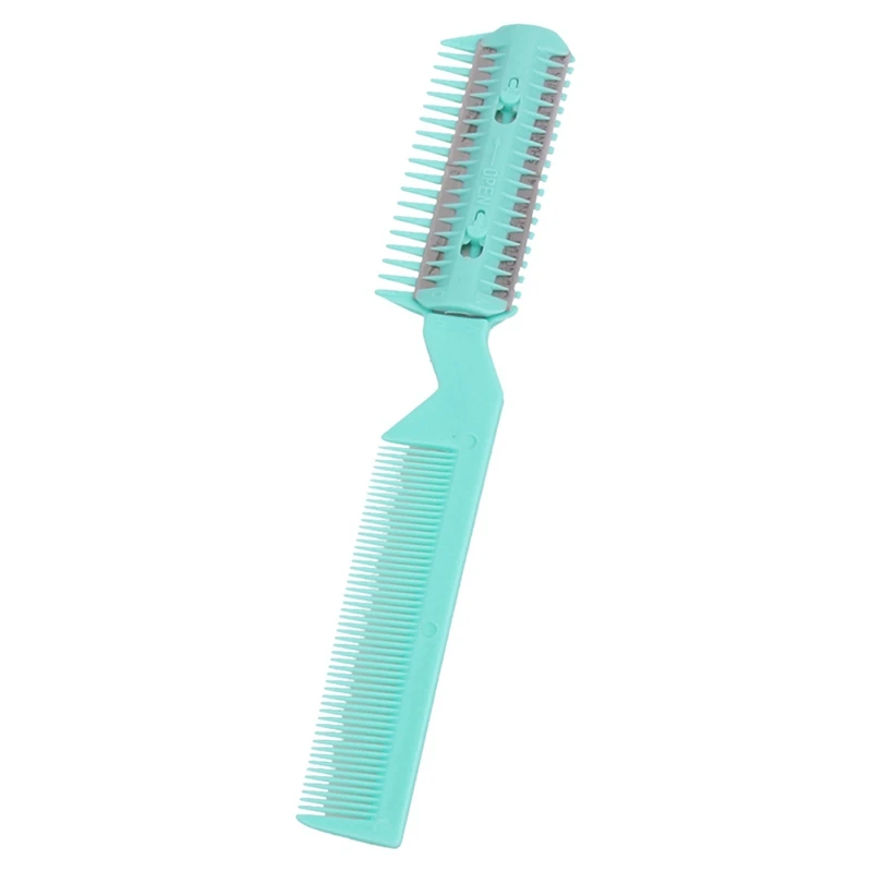 Pet Hair Trimmer Comb Cutting Cut Dog Cat With 2 Blades Grooming Razor Thinning Hairbrush Comb for Cleaning Grooming Supplies