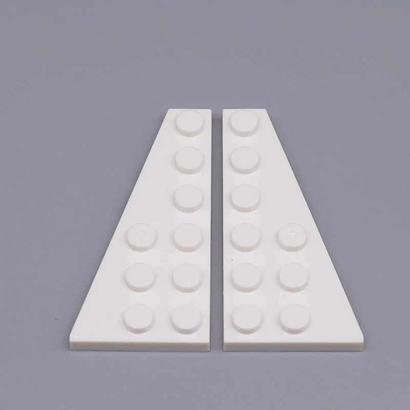 GBC اللبنات لعبة لمجموعة MOC التكنولوجيا الفائقة ، لوحة إسفين ، وحدات السائبة ، GBC ، مجموعات الطوب اليمين واليسار ، 54383 ، 54384 ، 6x3 ، 1 قطعة