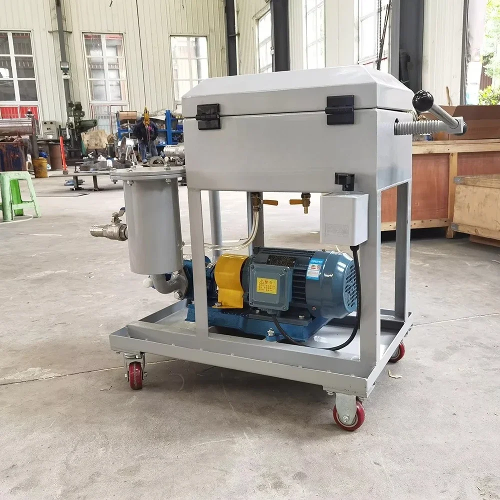 Small Portable PL Series 18 M³/h PL-300 Plate Frame Pressurized Type Turbine Oil Filtration Machine