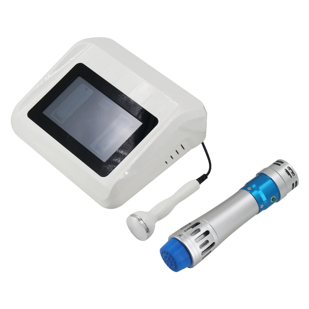 Mesin terapi Shockwave 300MJ, pemijat Ultrasound fisioterapi, perawatan ED baru efektif, pemijat nyeri otot tubuh