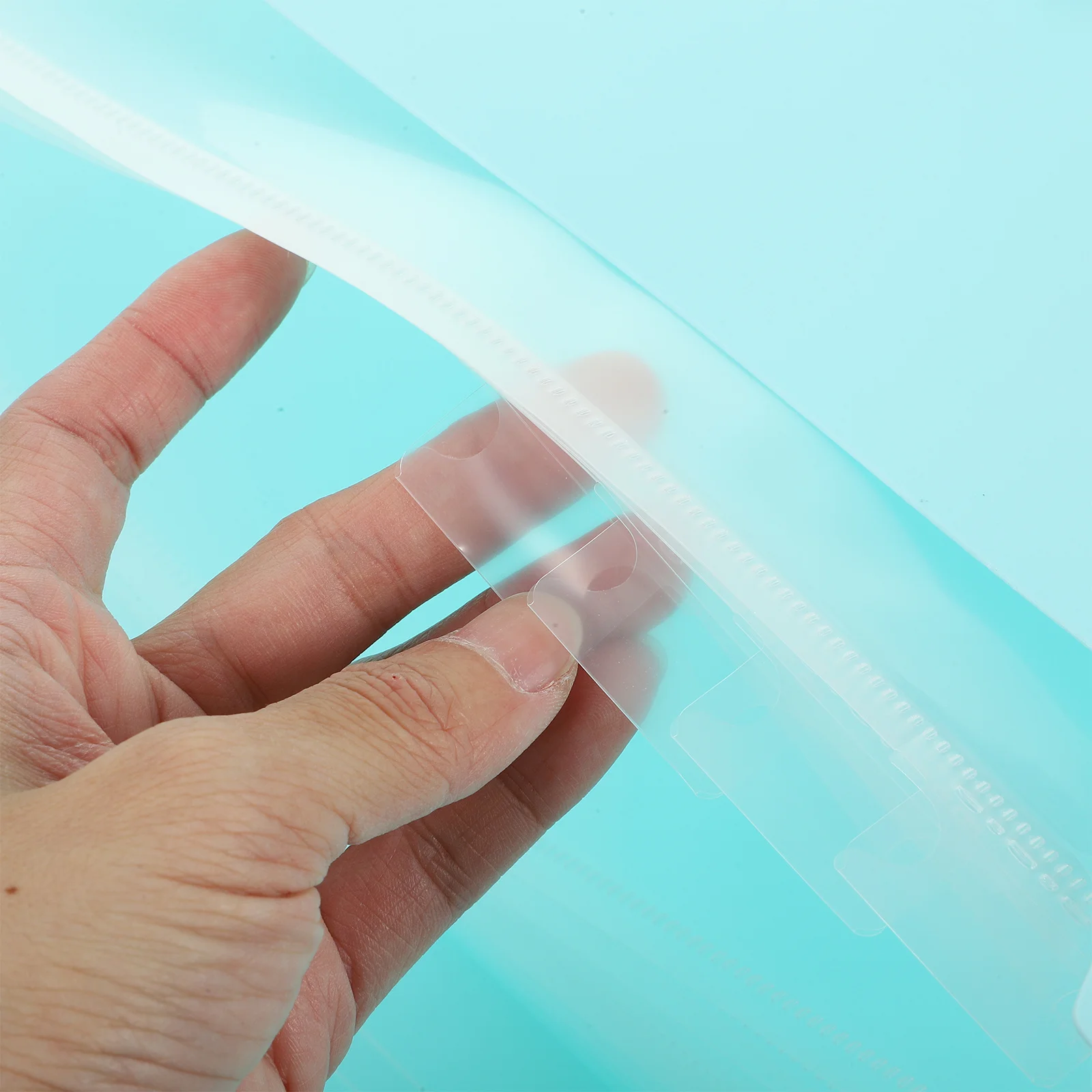 

File Folder Portable A4 Multi-Layer Plastic File Bag For Documents With Multiple Pockets Document Storage Organizer